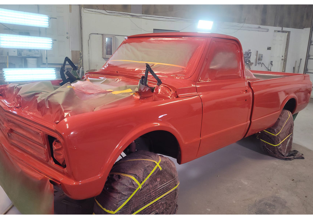 Diamond Red on 1968 Chevrolet