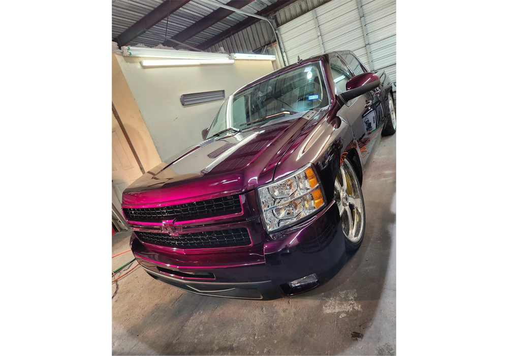 Grapeness Candy on Chevrolet Silverado