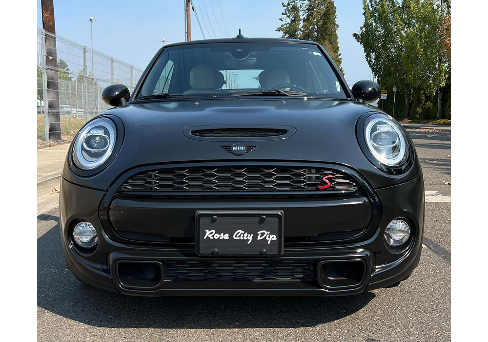 Truly Black Drop-In Pigment on Mini Cooper S