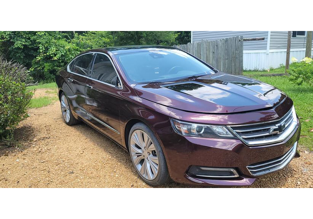 Ron Burgundy Pearl on Chevrolet Impala 2018