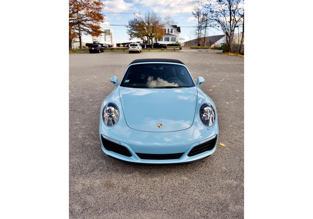 OEM Porsche Gulf Blue on Porsche 911