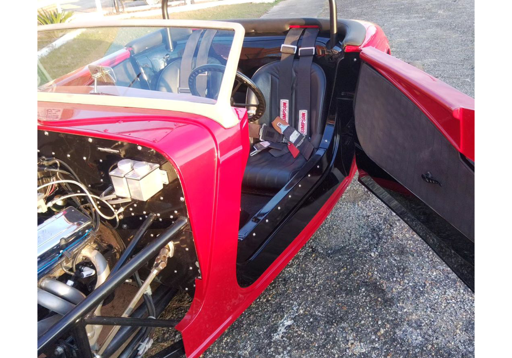 Blood Diamond Metallic and Courage Red on Custom Automotive