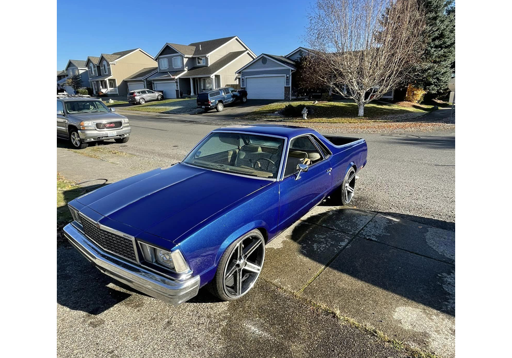 Bluetiful Metallic over Black on Chevrolet