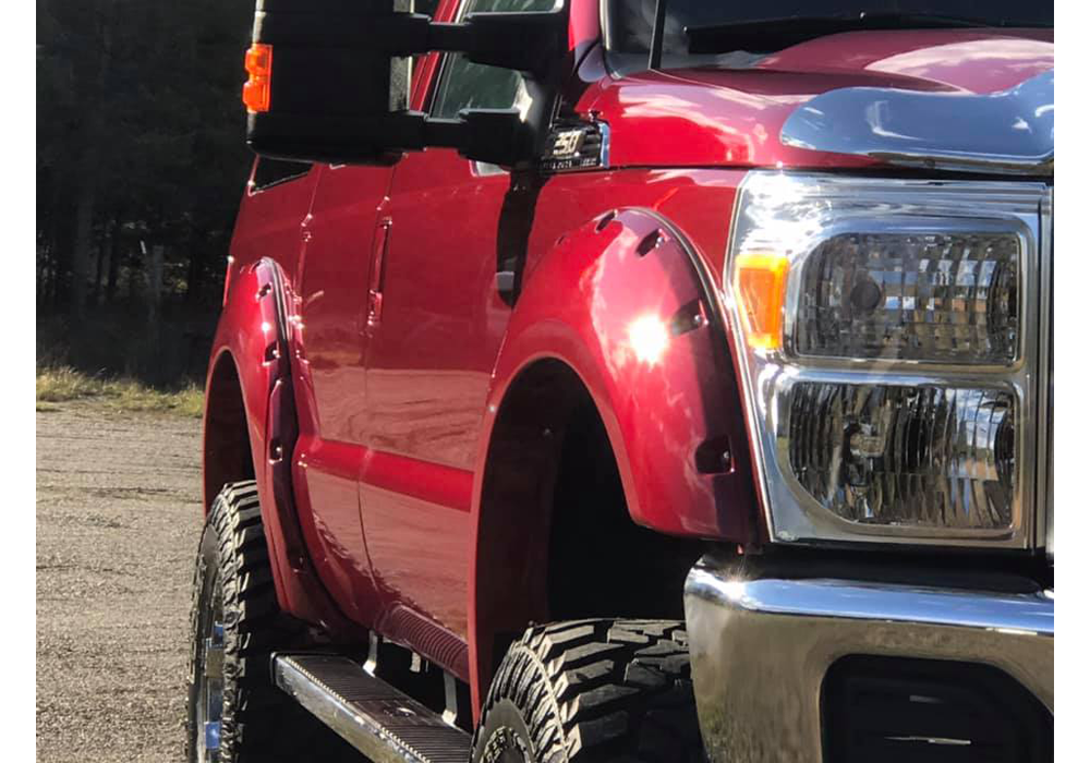 Rock-It-Red on Ford Super Duty