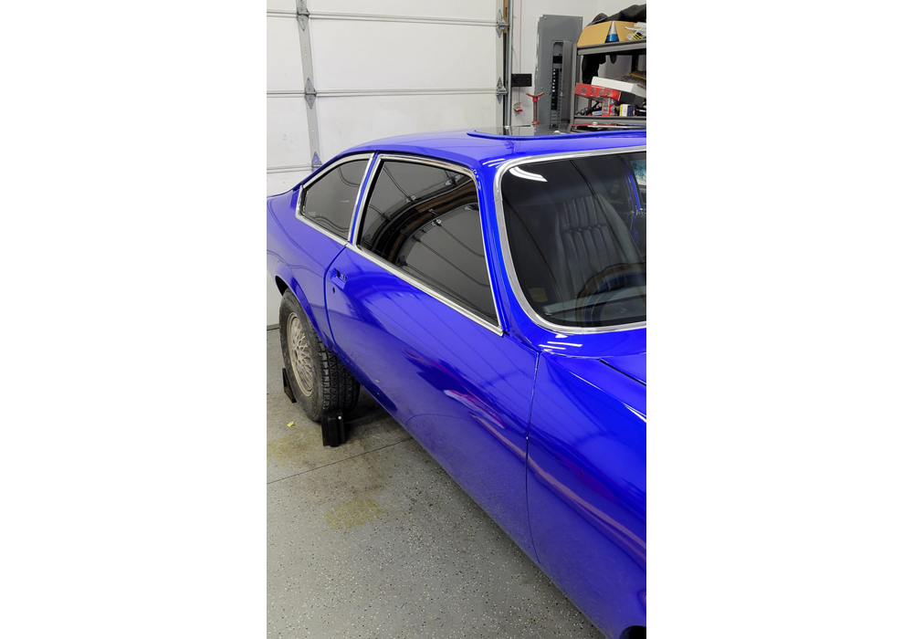 Blue Nitrous on 1971 Vega