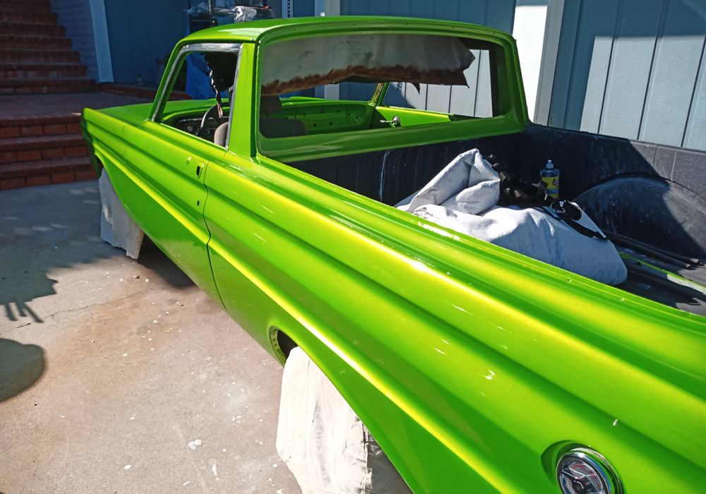 Sublime Green on Ford Ranchero