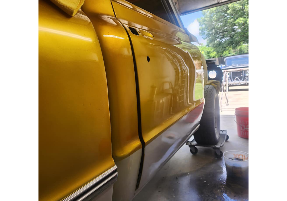 Lemonade Candy Pearl on Custom Pick-Up Truck