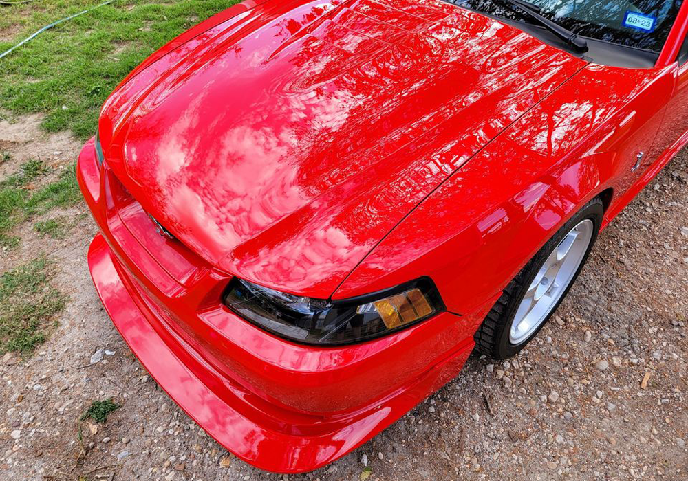 Tamco OEM Ford Performance Red Basecoat on Ford Mustang