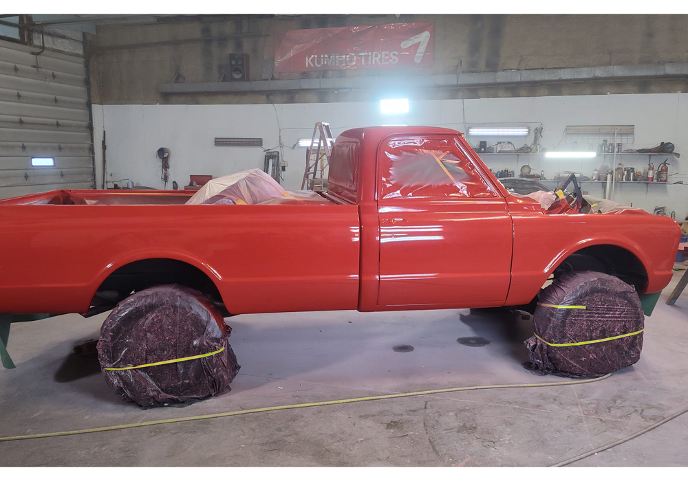 Diamond Red on 1968 Chevrolet