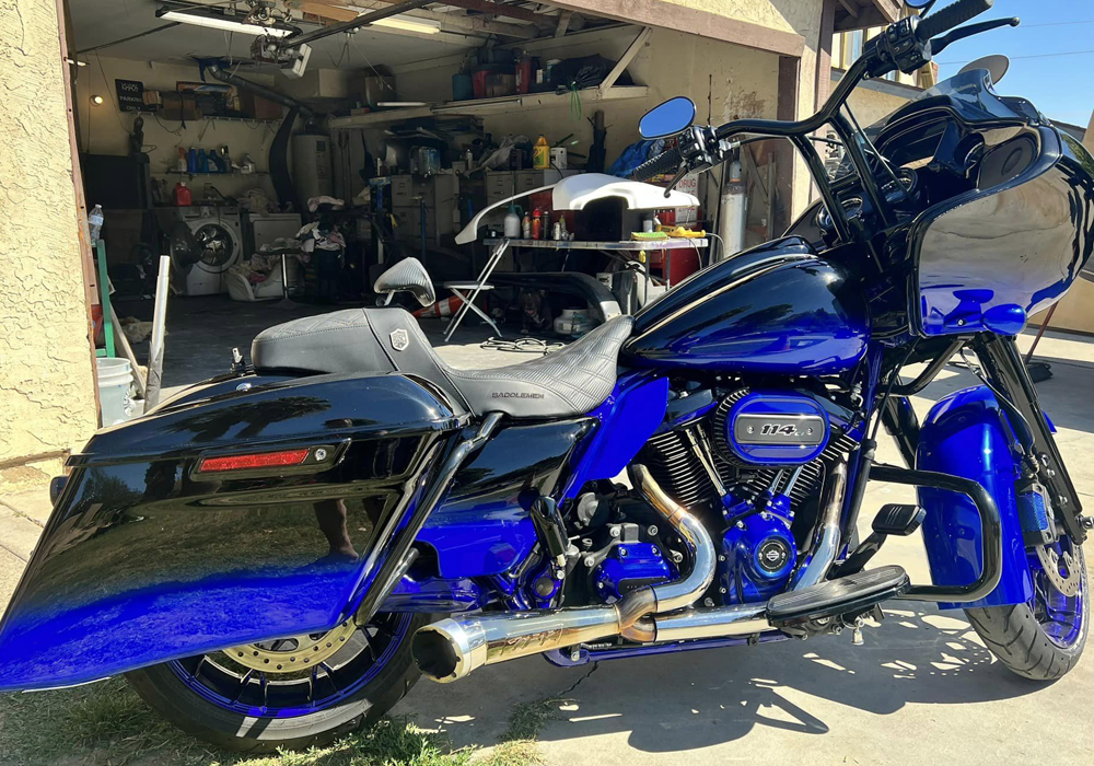 Tamco Custom Colors over 2023 Road Glide Harley Davidson