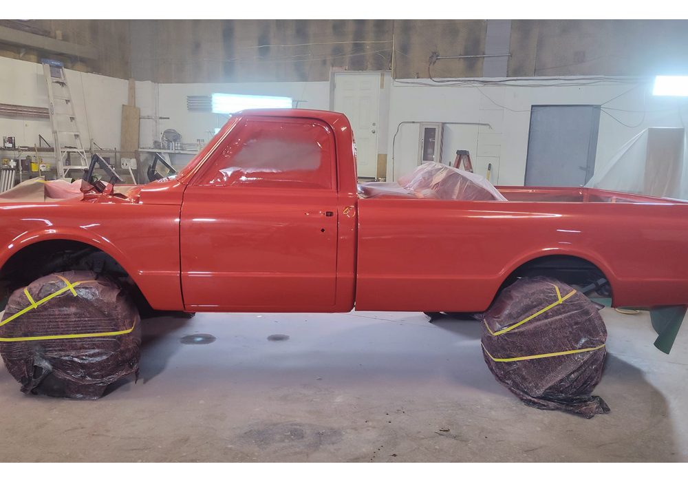 Diamond Red on 1968 Chevrolet