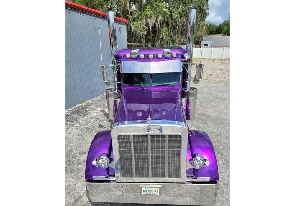 Purple Pop Pearl on Custom Truck