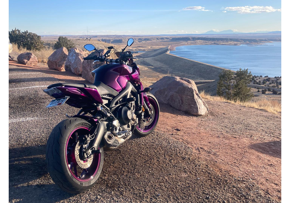 HooDoo VooDoo over Slick Silver on 2017 Yamaha FZ09