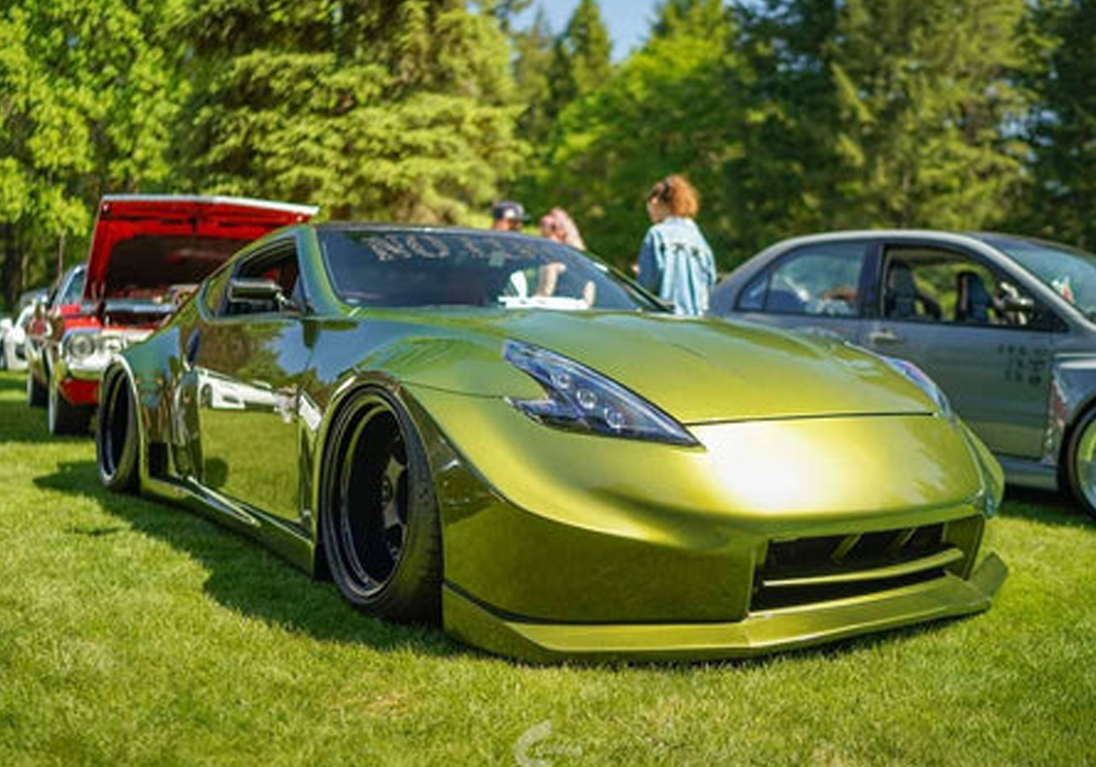 Yuengling Green on Nissan 370z