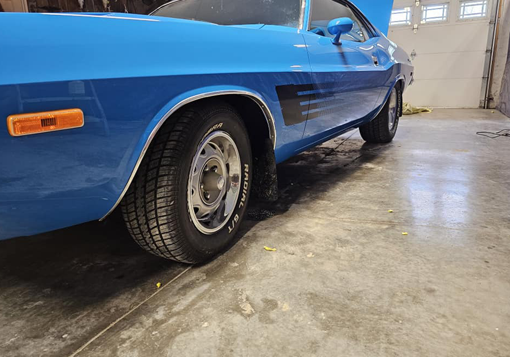 Tamco OEM Chrysler Basin Street Blue on Challenger