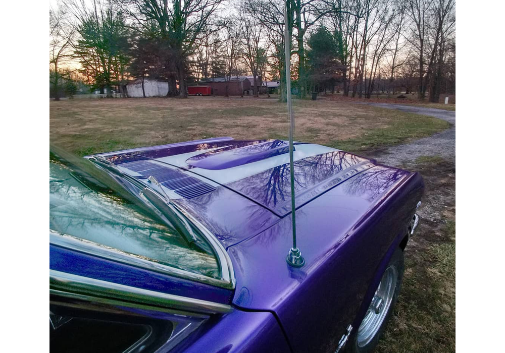 Purple Pop Pearl on 1966 Ford Mustang