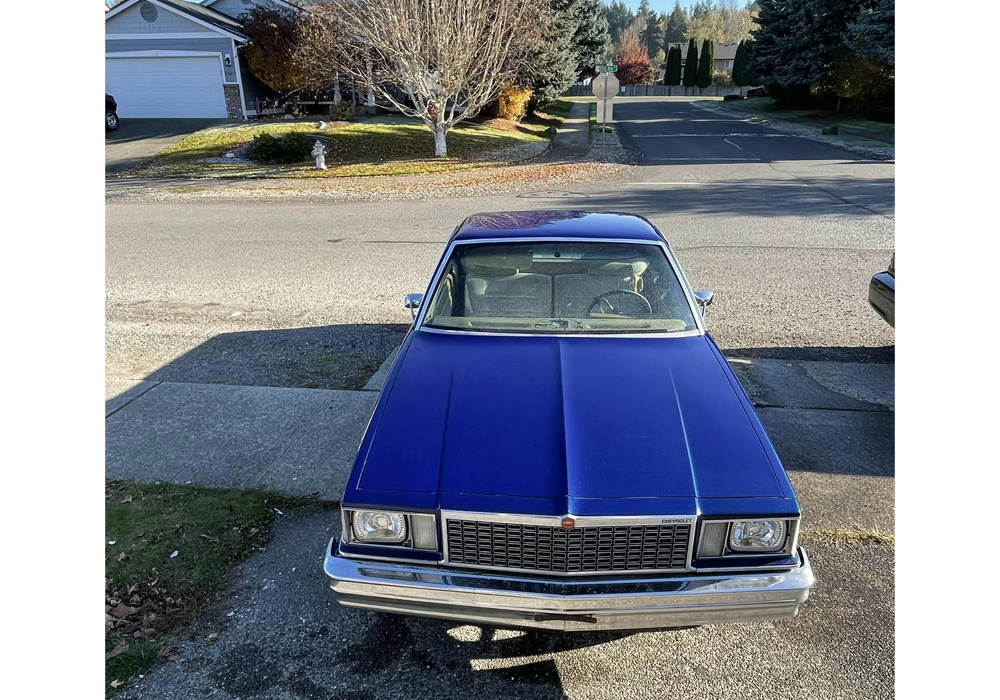 Bluetiful Metallic over Black on Chevrolet