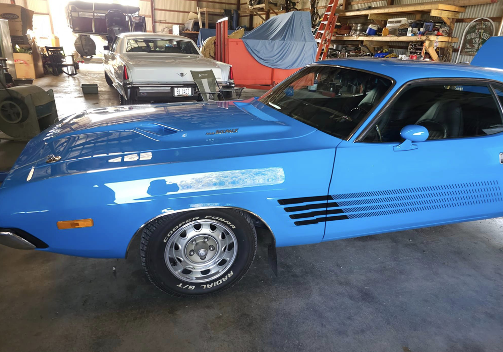 Tamco OEM Chrysler Basin Street Blue on Challenger