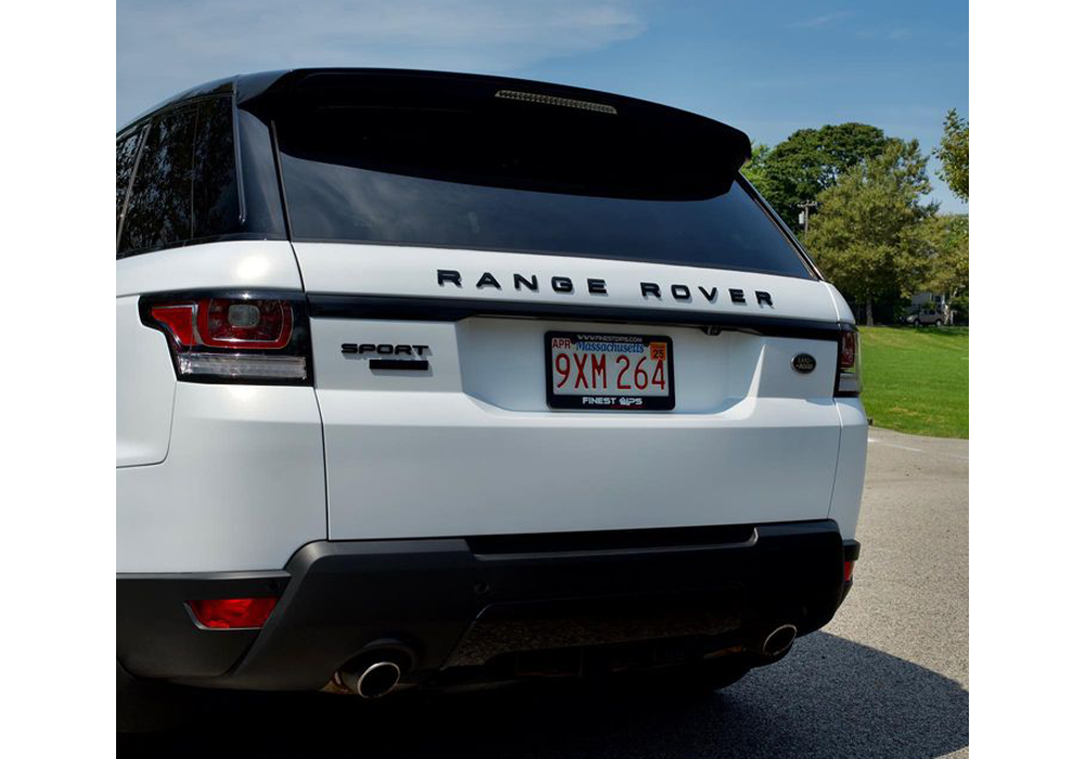 Diamond Gold over White on Range Rover