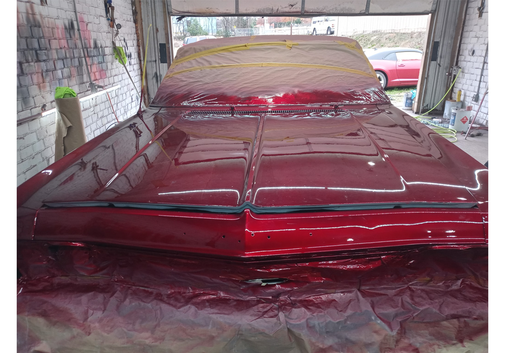 OG Red Candy on 1965 Chevrolet Impala