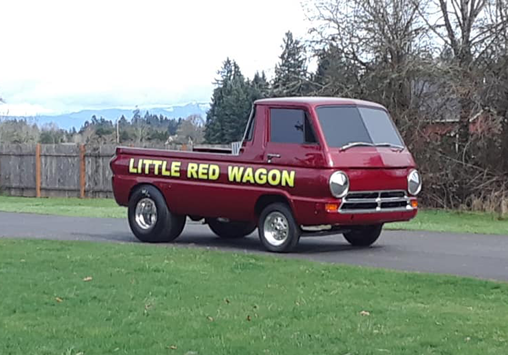 Rock-It-Red on Little Red Wagon