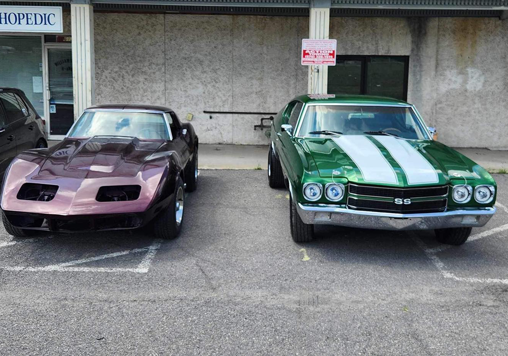 Shamrock Green Custom Color on Chevrolet Chevelle SS