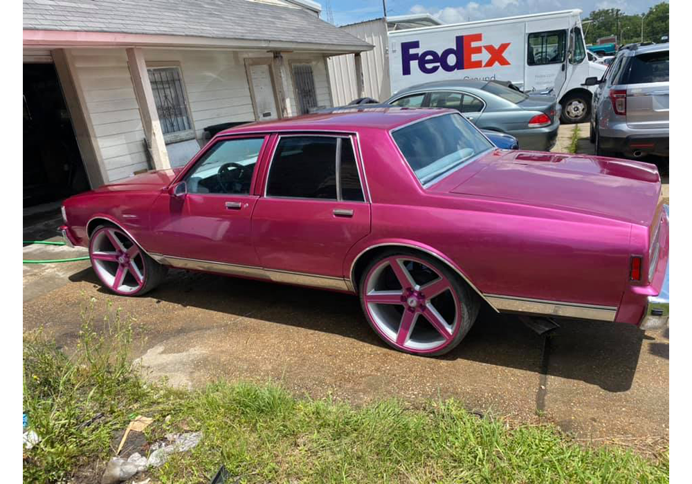 You Cant Sit With Us Pink on Box Chevy