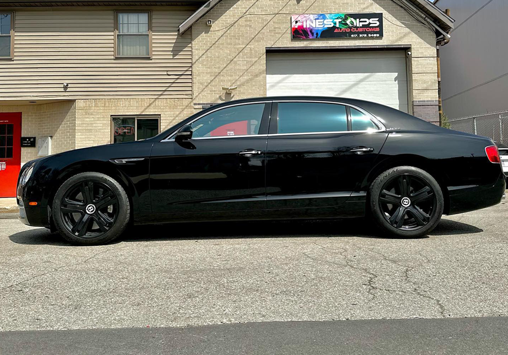 OEM Chrysler Brilliant Black on Bentley Flying Spur