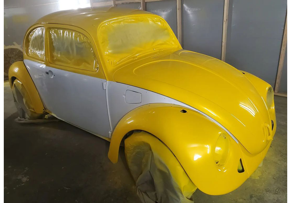 Sunsation Yellow Pearl on Volkswagen