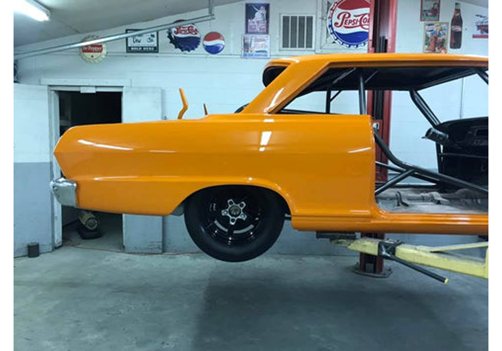 Nielsen Monarch Orange on Custom Automotive