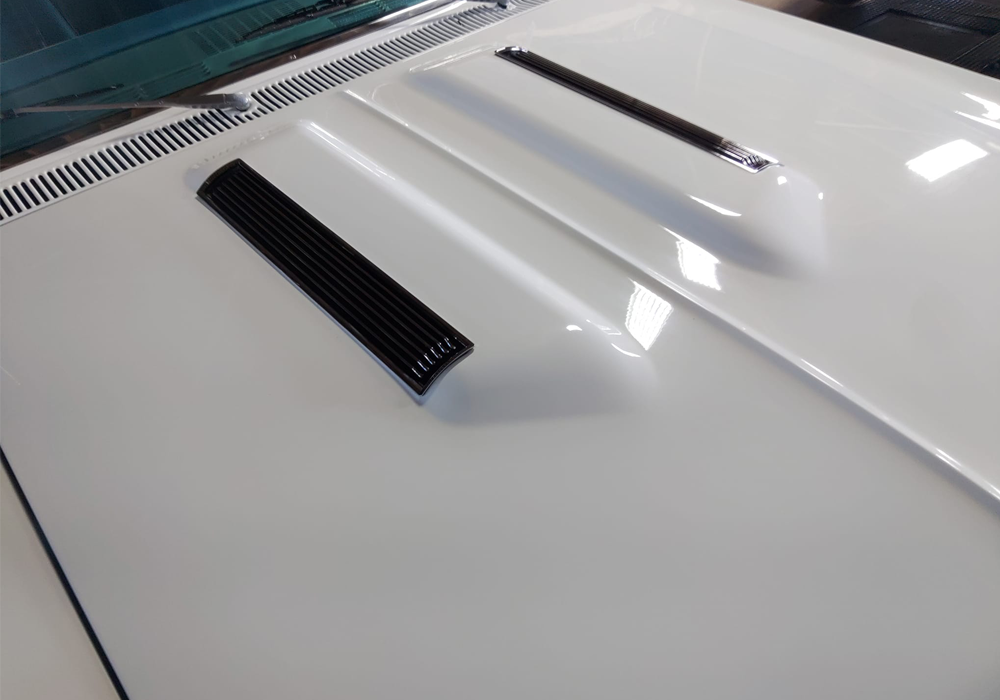 Bright White Single Stage over Forever ‘White’ Sealer on 1967 Chevelle Malibu