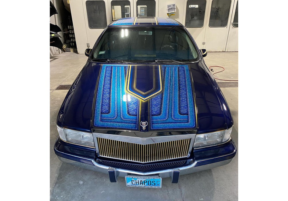 Socal Blue and Monaco Candy Concentrate on Custom Automotive