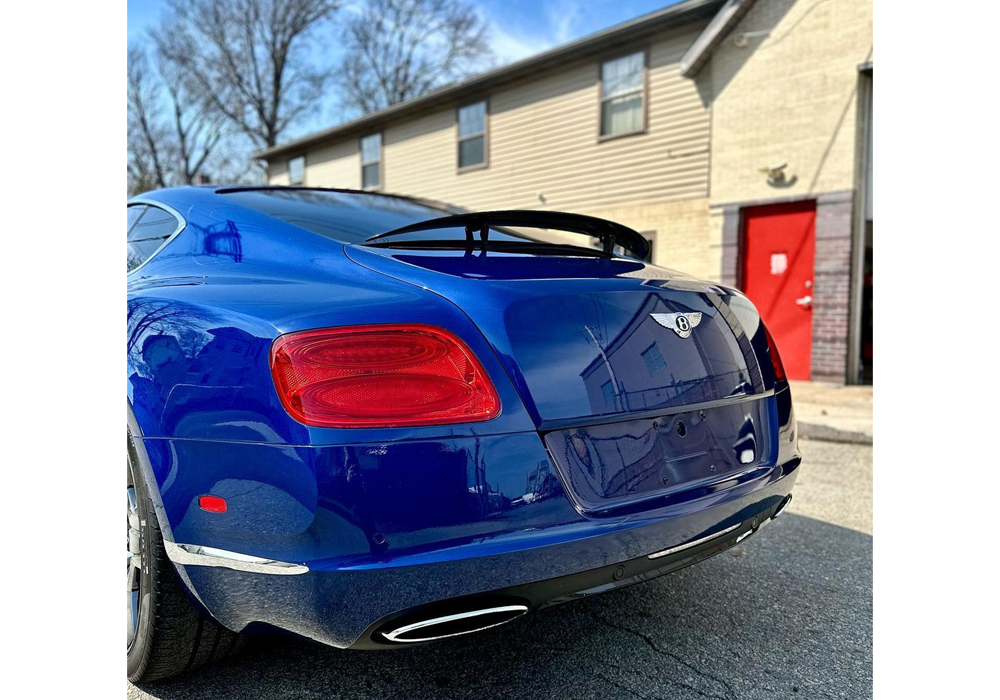 OEM Bentley Moroccan Blue on Bentley GT