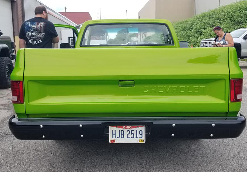 Sublime Green over Chevrolet