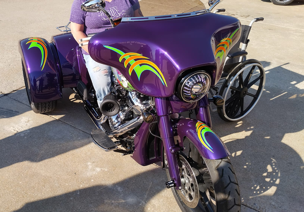 Tamco Custom Colors on Harley Davidson