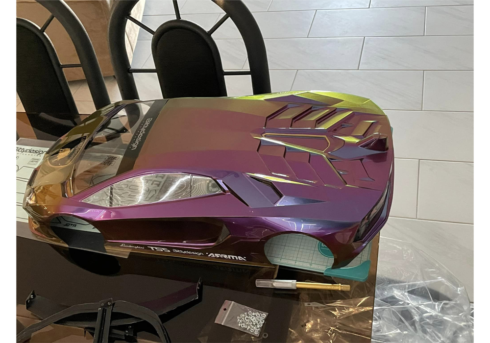 Aphrodite Super Colorshift on RC Lamborghini