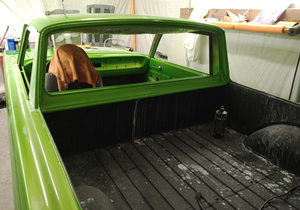 Sublime Green on Ford Ranchero