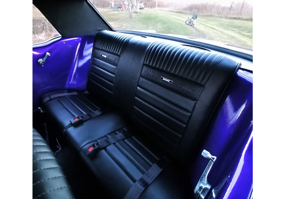 Purple Pop Pearl on 1966 Ford Mustang