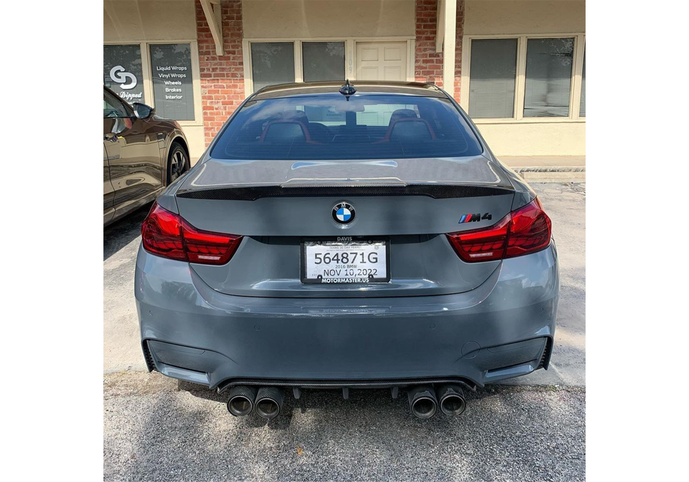 RAL 7037 and RAL 9010 Drop-In Pigments on BMW M4