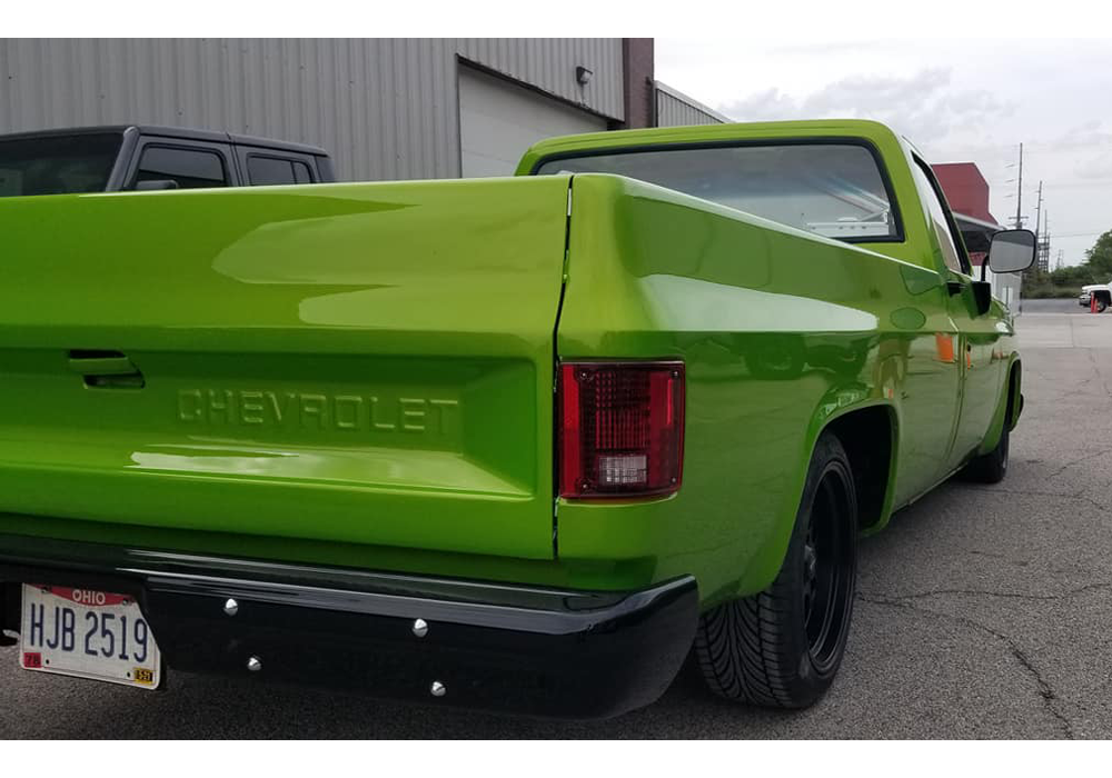 Sublime Green over Chevrolet