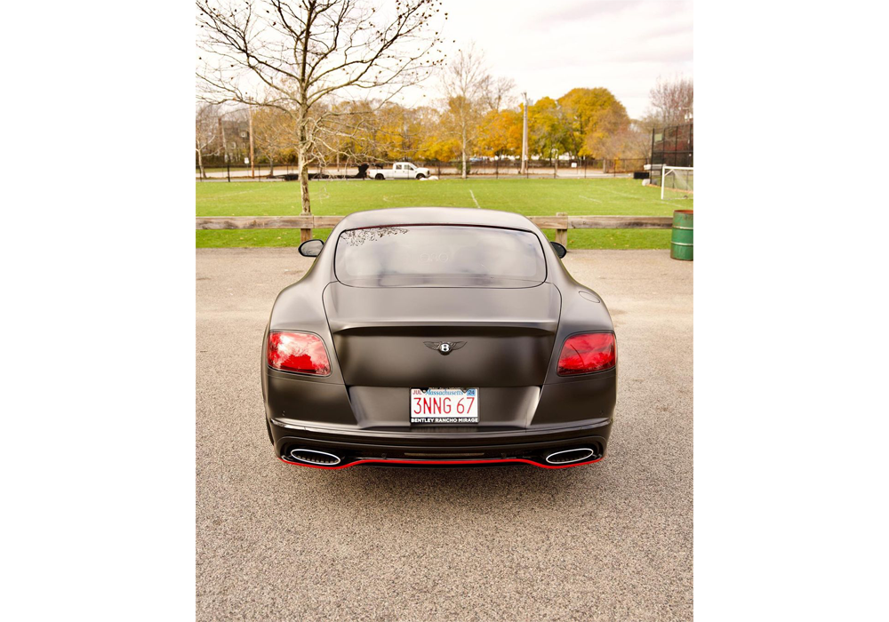 Pitch Black Drop-In Pigment on Bentley GT
