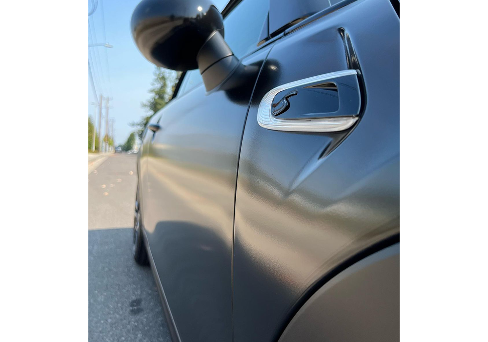 Truly Black Drop-In Pigment on Mini Cooper S