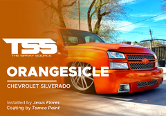 Orangesicle on Chevrolet Silverado