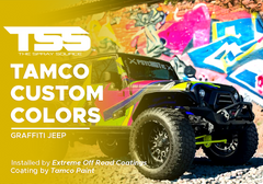 Tamco Custom Color on Custom Graffiti Jeep