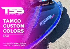 Tamco Custom Colors on Boat