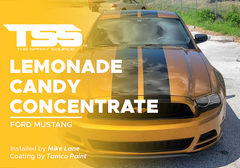 Lemonade Candy Concentrate on Ford Mustang