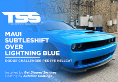 Maui Subtleshift over Lightning Blue on Dodge Challenger Redeye Hellcat