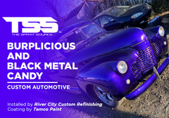 Burplicious and Black Metal Candy on Custom Automotive