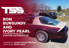 Ron Burgundy and Ivory Pearl on Custom Automotive