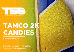 Tamco 2k Candies on Skate Board